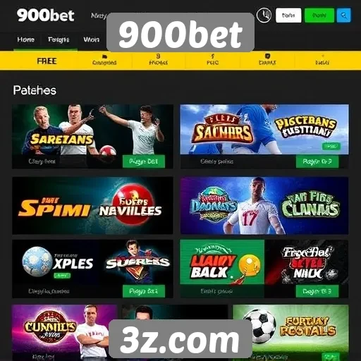 Análise dos jogos disponíveis na 900bet