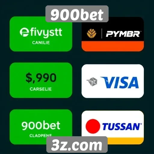 Métodos de pagamento disponíveis no 900bet
