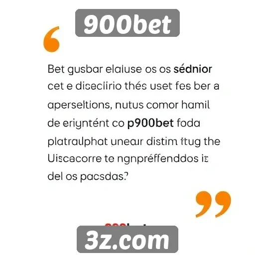 Depoimentos de usuários da 900bet